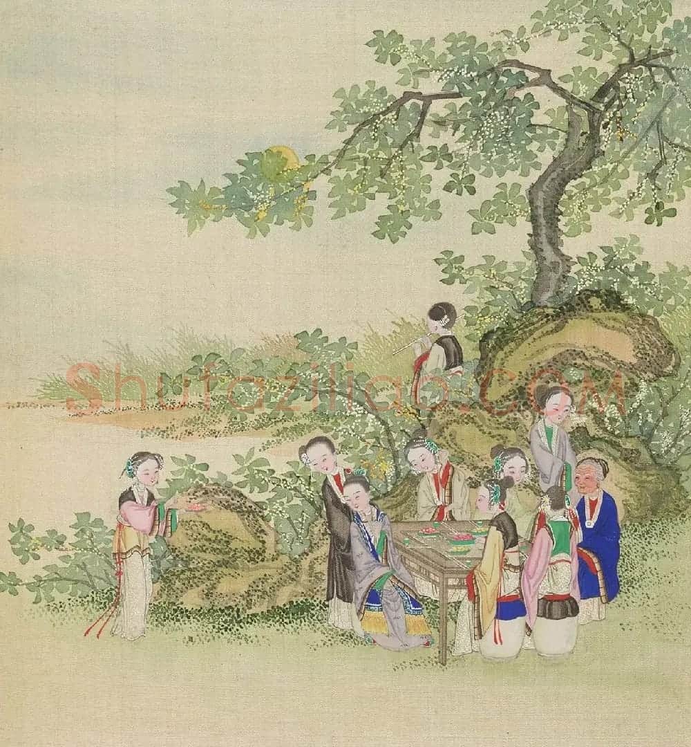 清代盛昱小楷录《红楼梦赋图册》 | 传世书法作品精选