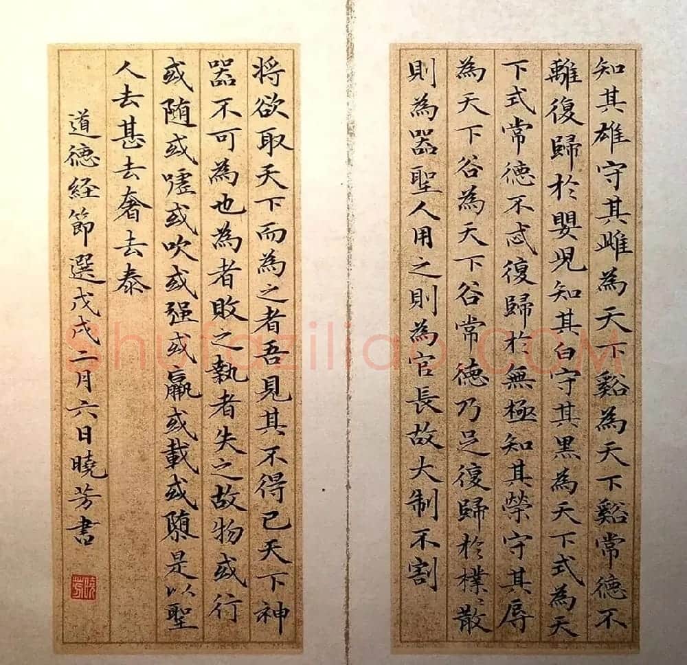 湖南郭晓芳小楷书法作品 | 书法作品欣赏