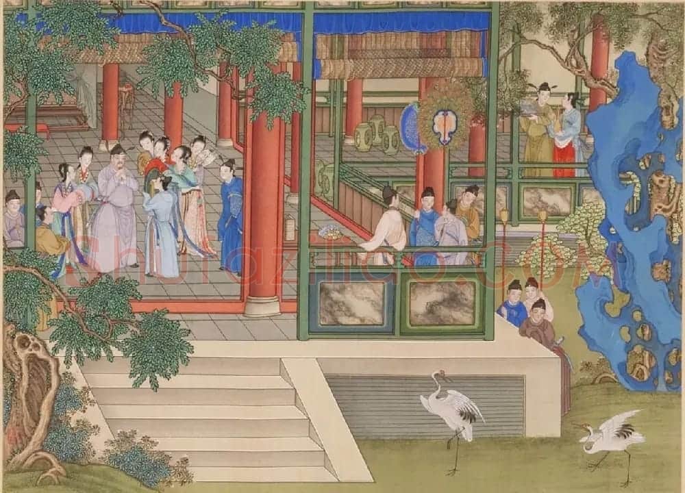 张若霭书法冷枚养正图合册 | 传世书法作品赏析