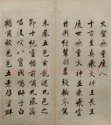 张即之楷书度人经册 | 故宫书法类藏品