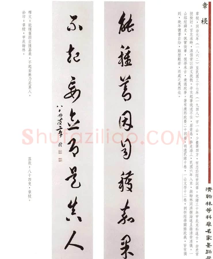 书法作品集《清翰林等科举名家墨迹藏珍》 | 名家书法作品赏析
