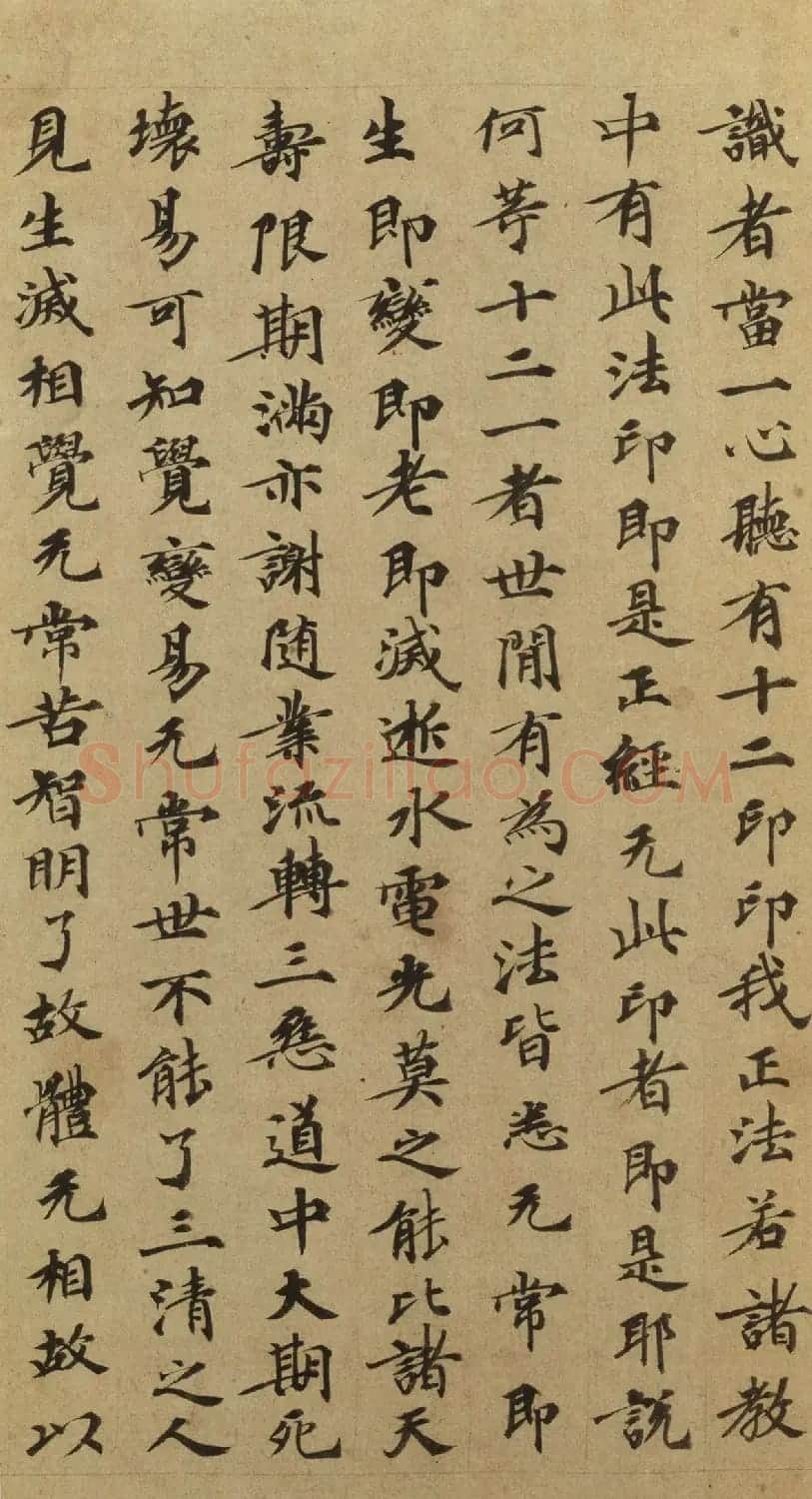 唐代楷书写经卷《太玄真一本际经》 | 敦煌写经赏析