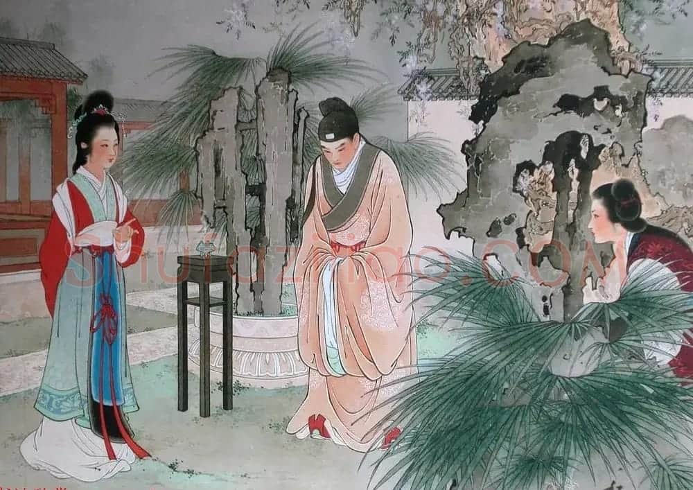 王叔晖绘画作品图册欣赏《西厢记》 | 传世书法作品赏析
