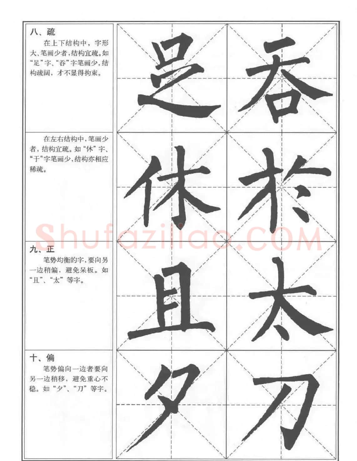 书法教程《柳公权楷书习字帖》 | 毛笔楷书字帖