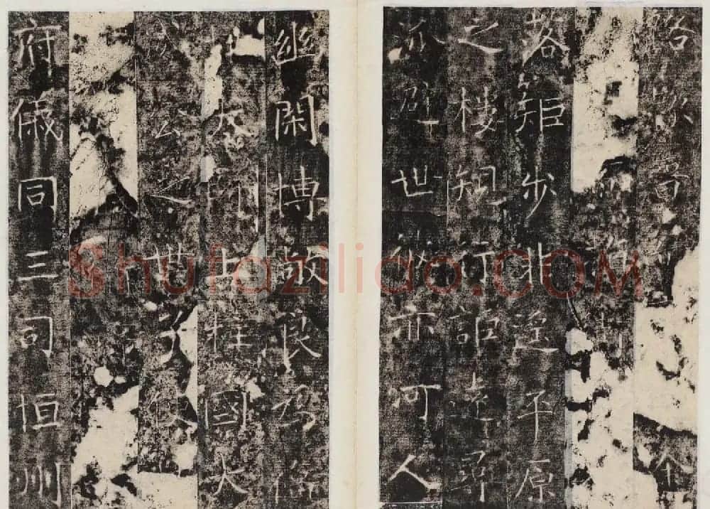 隋代楷书欣赏《龙藏寺碑》清拓本 | 书法碑帖