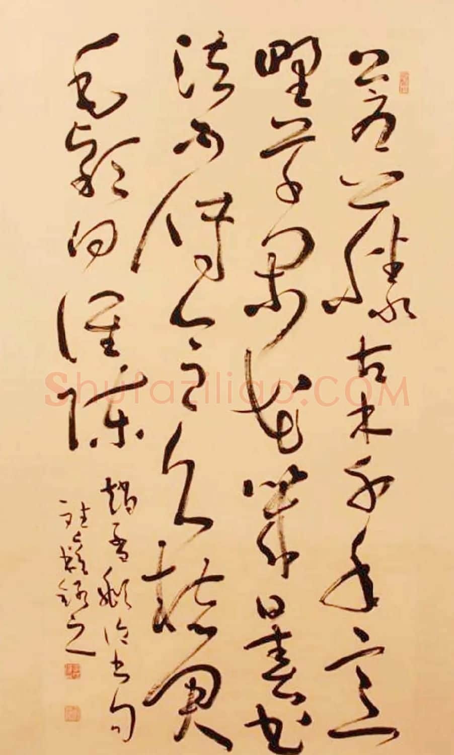 李斌权书法草书作品欣赏 | 书法作品赏析