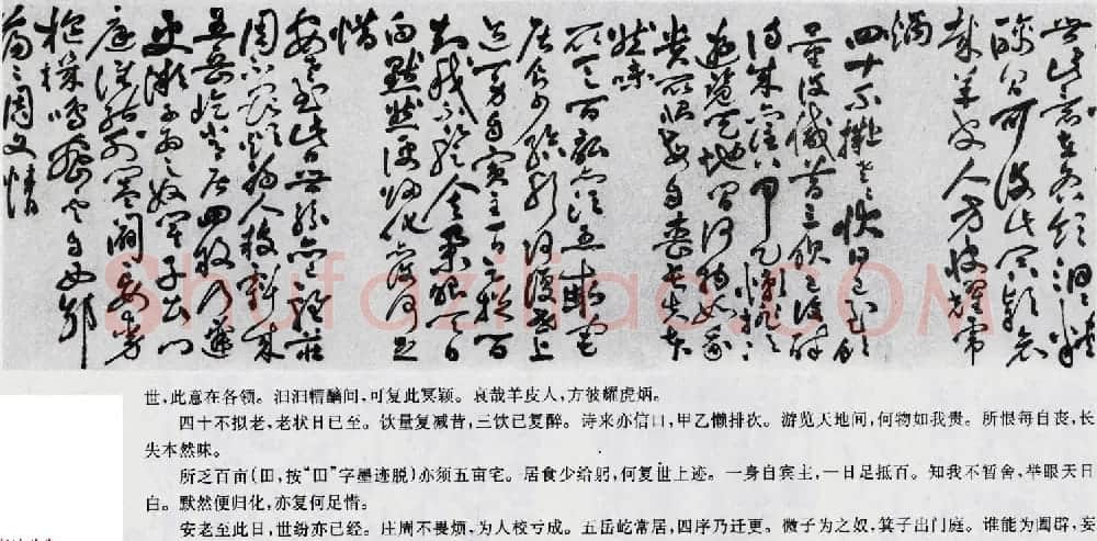 祝允明书法长卷欣赏《草书自诗卷》两种 上海博物馆藏 | 书法长卷