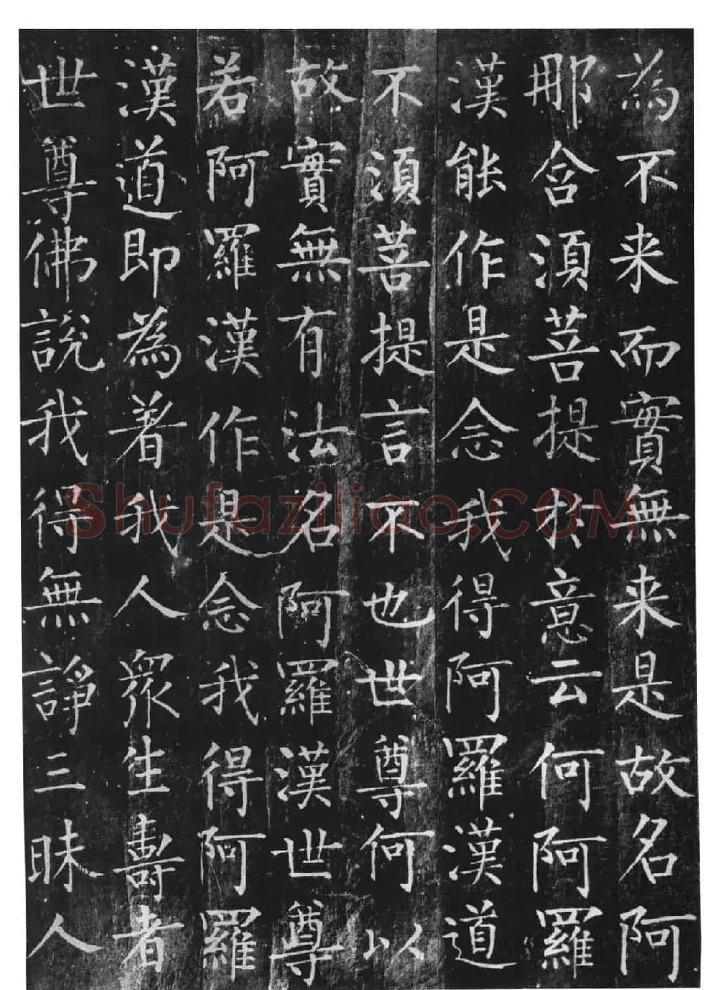 柳体楷书字帖《柳公权金刚经》 | 软笔楷书字帖