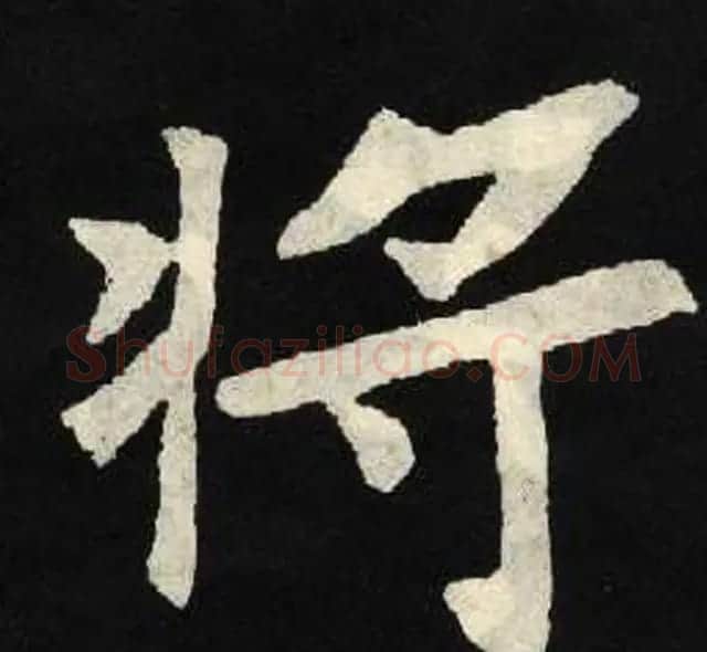 放大魏楷字帖《张黑女墓志单字帖》 | 软笔楷书字帖