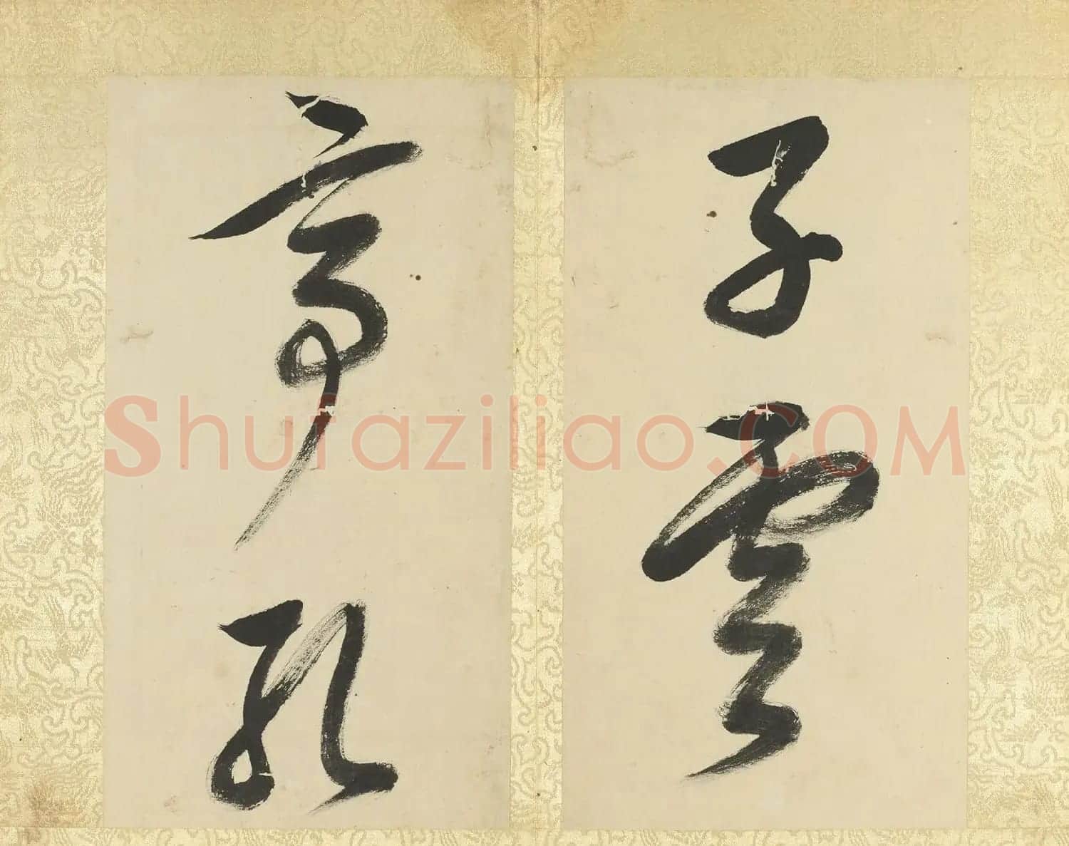 董其昌大字书法《陋室铭》册 | 毛笔书法作品