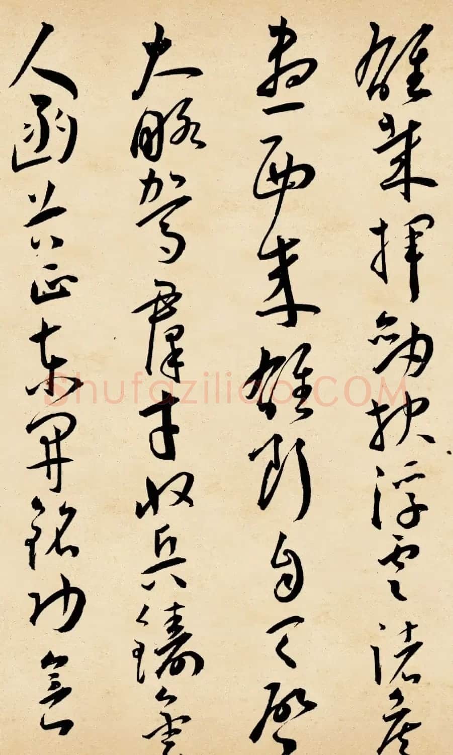 明代王宠草书诗卷《李太白古风诗九首》 | 软笔书法作品