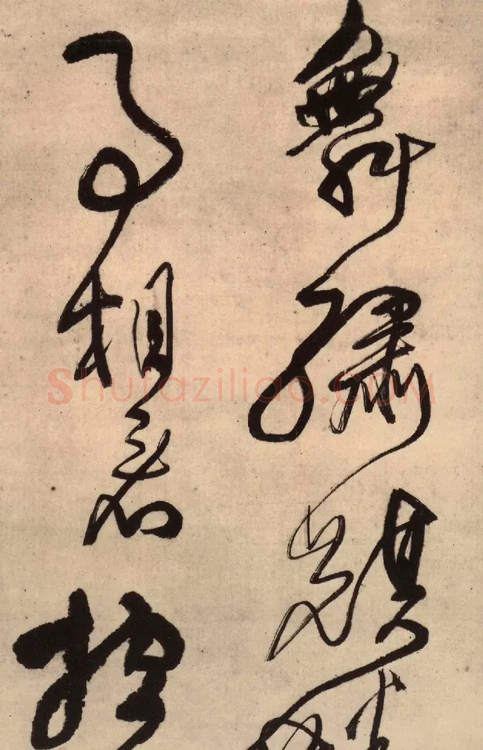 王铎行草书立轴《高适七绝万骑争歌杨柳春诗》 | 名家书法作品精选