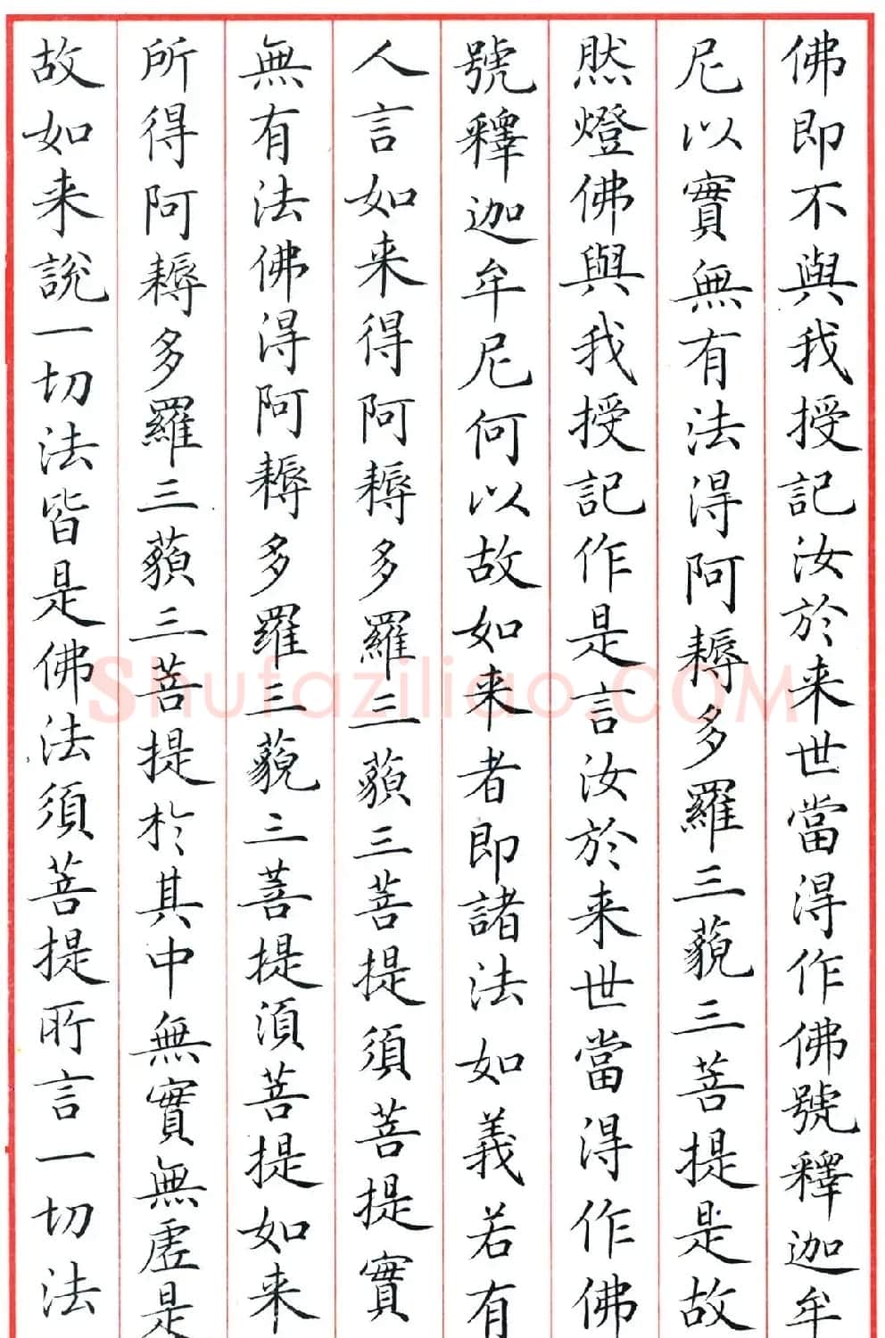梁林小楷书法《金刚经三十二品》 | 书法作品鉴赏