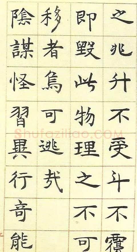 邓石如书法字帖《真书册》 | 软笔楷书字帖