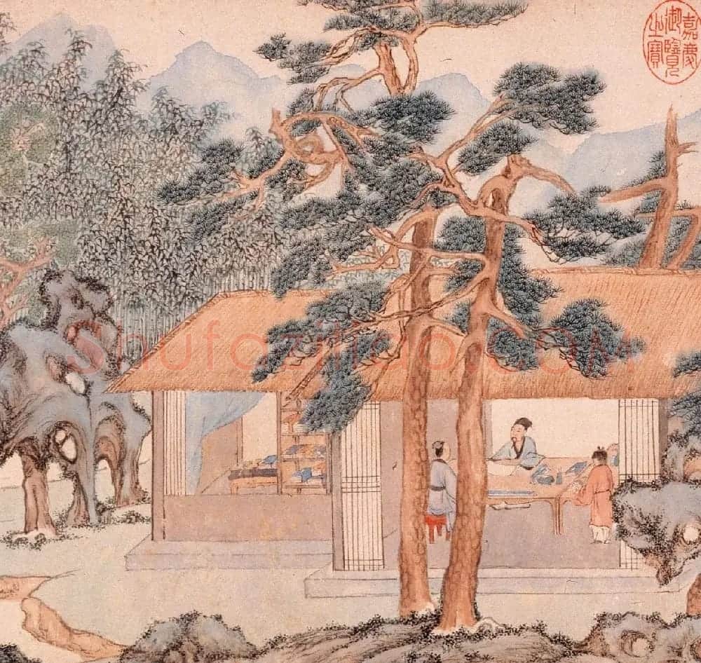 文徵明88岁小楷《真赏斋铭有叙》 | 传世书法作品欣赏
