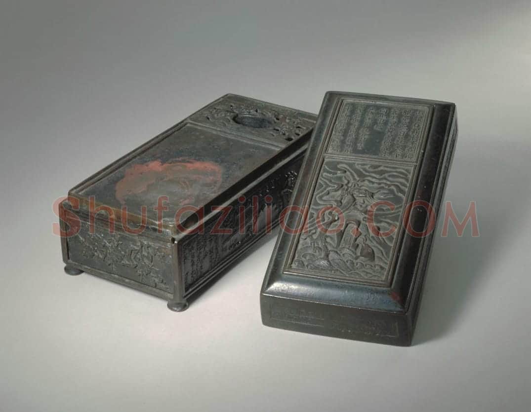 正德款碧海腾蛟铜暖砚 | 故宫文房用品藏品