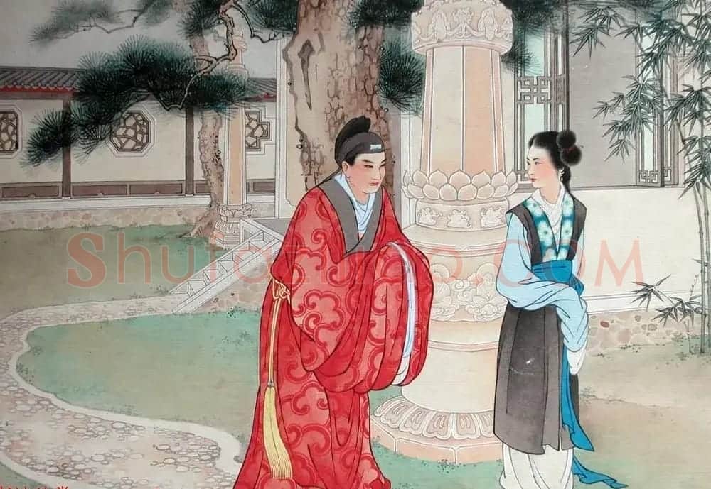 王叔晖绘画作品图册欣赏《西厢记》 | 传世书法作品赏析