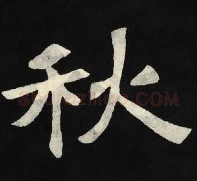 放大魏楷字帖《张黑女墓志单字帖》 | 软笔楷书字帖