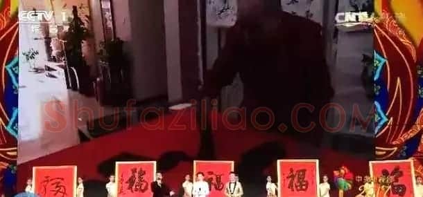 2017春晚《五福临门贺新春》5位书法家书写福字 | 名家书法作品精选