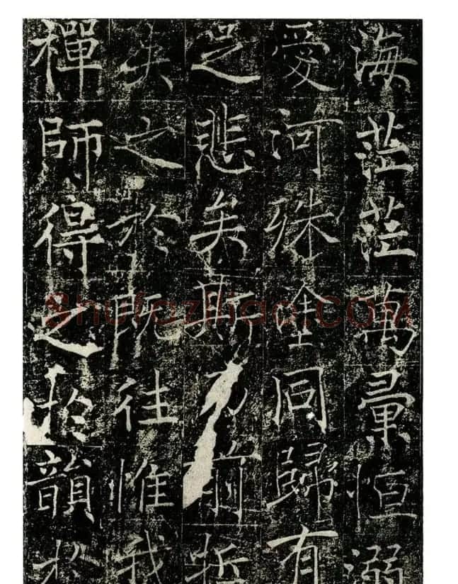 瘦金书之祖薛稷楷书欣赏《信行禅师碑》 | 书法碑帖
