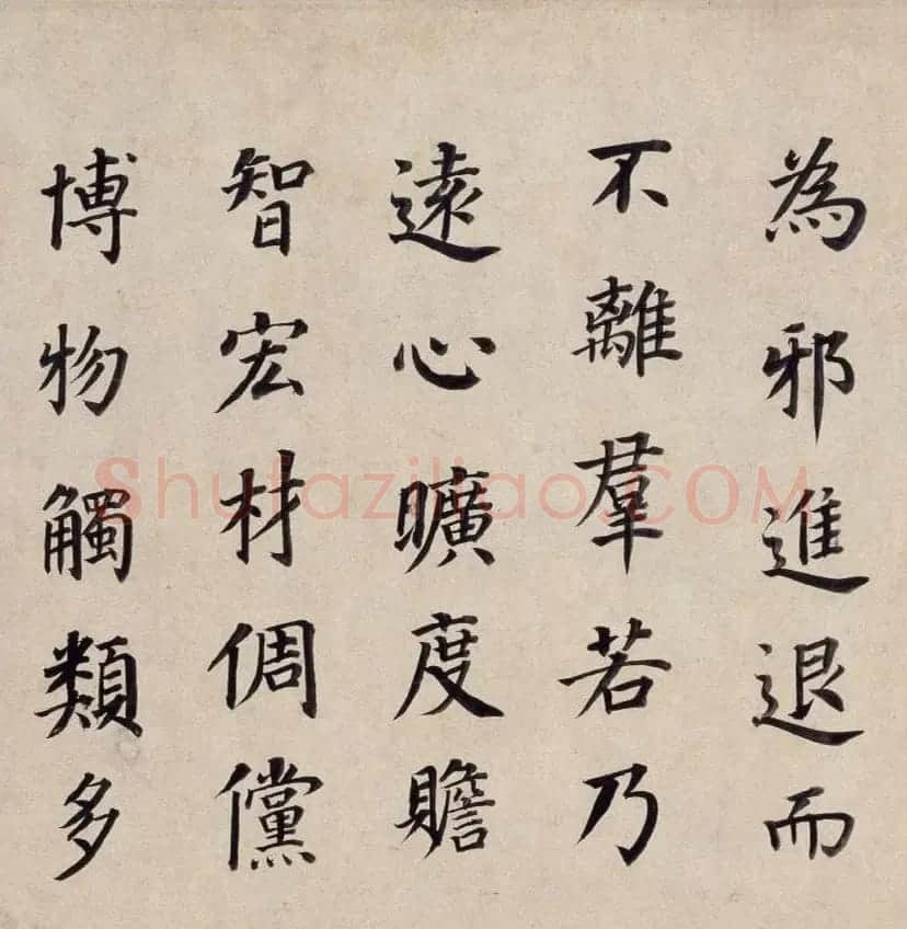 董其昌52岁楷书东方朔画像碑赞卷 | 书法长卷