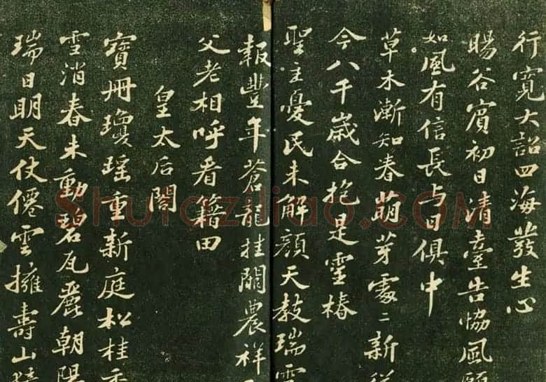 苏轼书法精品《三希堂法帖第十二册》 | 软笔书法作品