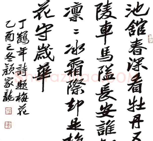 湖南书协主席颜家龙书法作品欣赏 | 软笔书法作品