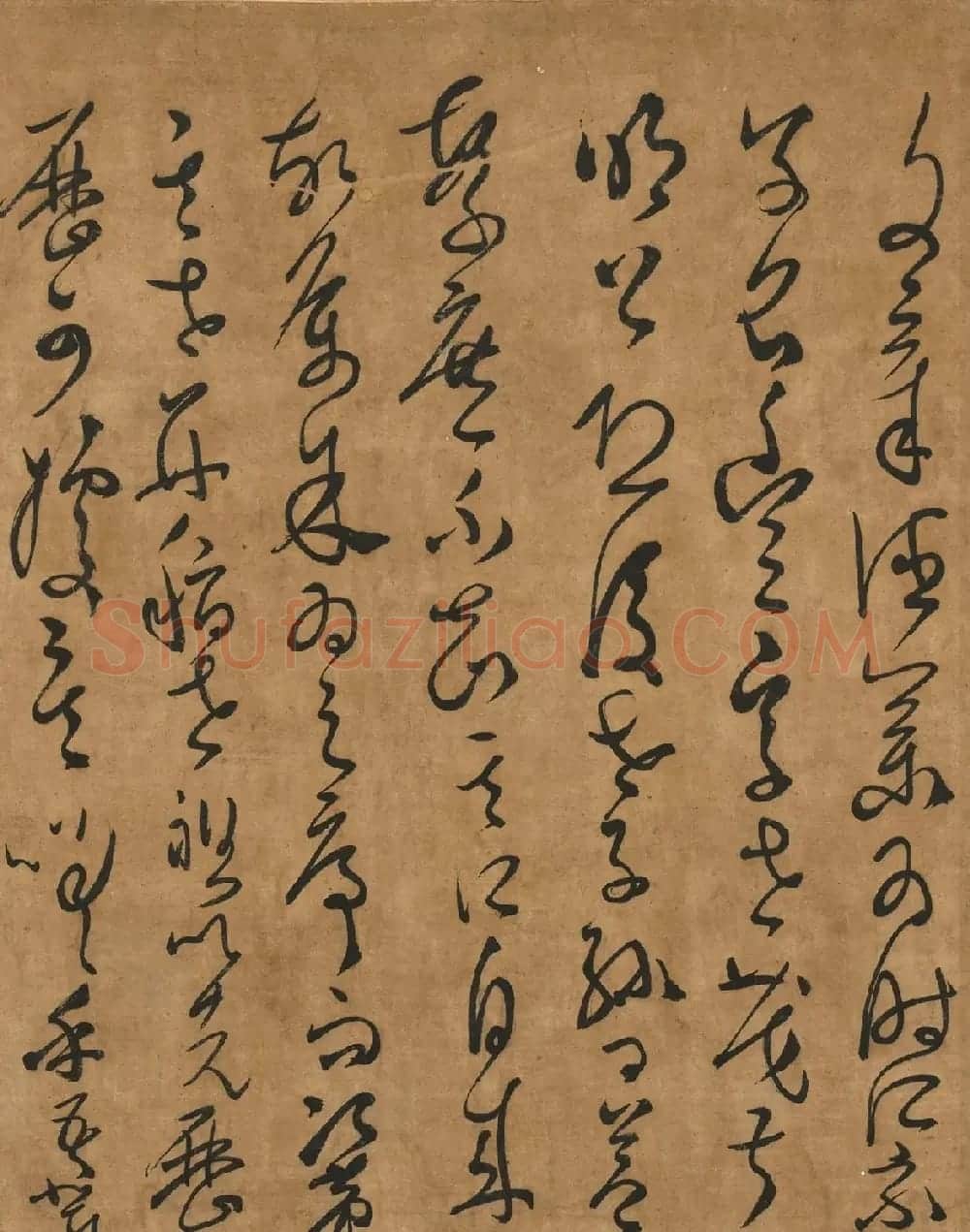 孙过庭草书《谢氏渊源脉派图序》 | 书法作品欣赏