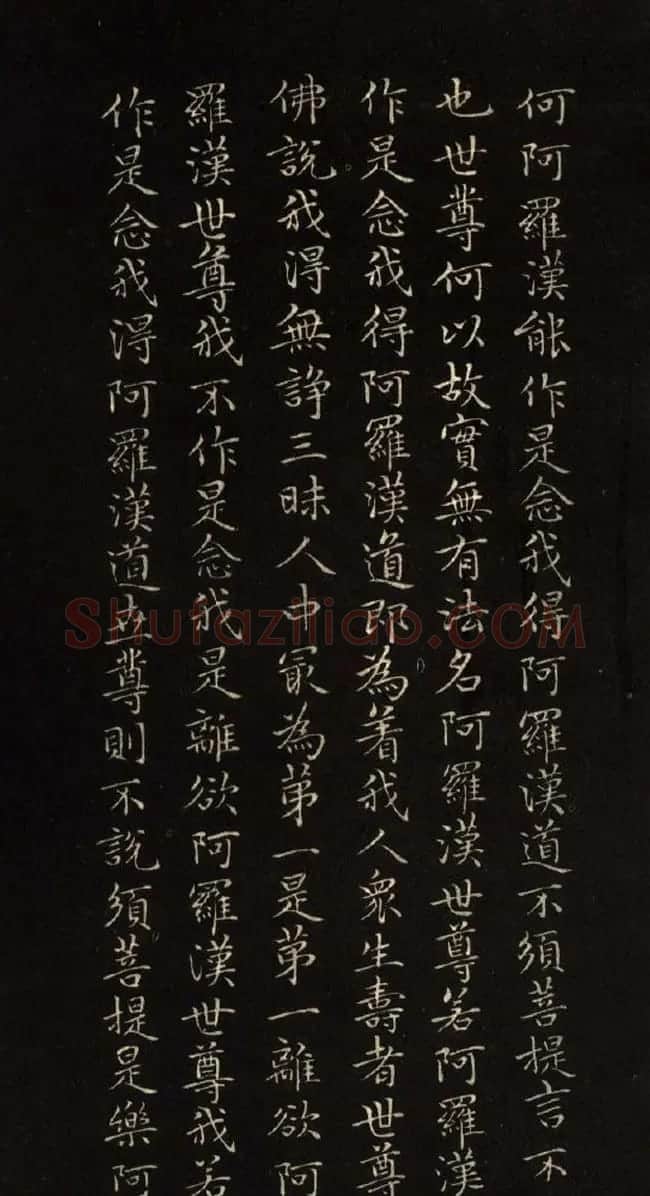 赵文敏法书《赵孟頫金刚经》 | 书法名家作品鉴赏