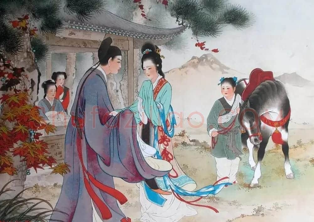 王叔晖绘画作品图册欣赏《西厢记》 | 传世书法作品赏析