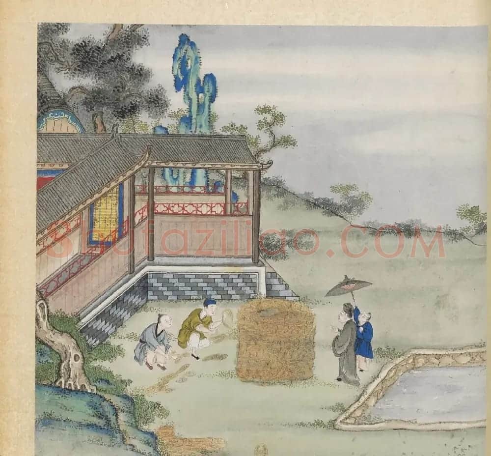 彩色字画大图欣赏《新诗造纸书画谱》 | 传世书法作品精选