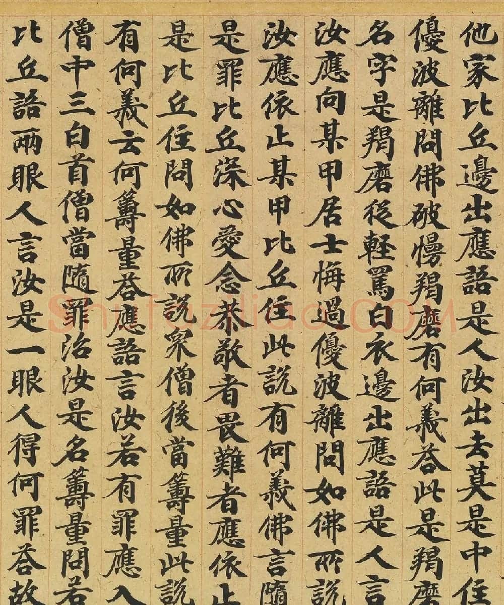 唐人书佛说广博严净不退转轮经 | 敦煌写经精选