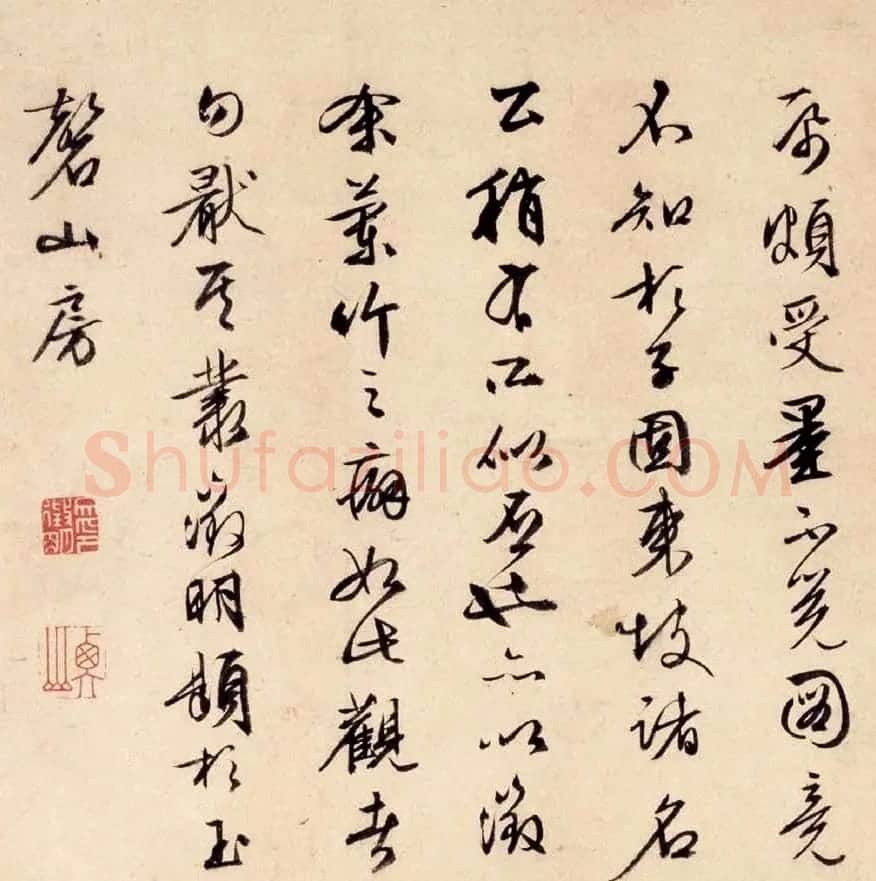 明代书坛泰山北斗文徵明行书自题兰竹图卷 | 名家书法作品精选