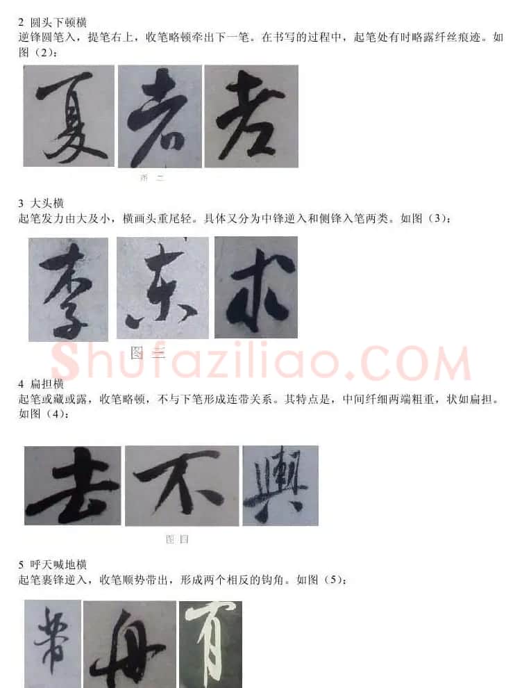书法教程浅析米芾作品中永字八法 | 软笔书法作品