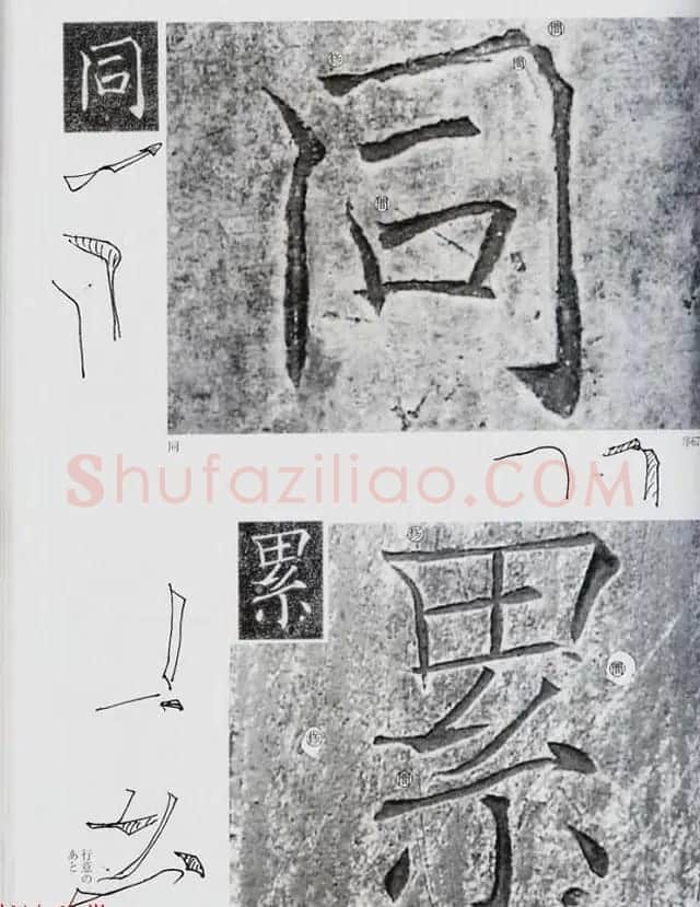 荒金大琳编著《褚遂良雁塔圣教序扩大观察记录》 | 毛笔楷书字帖
