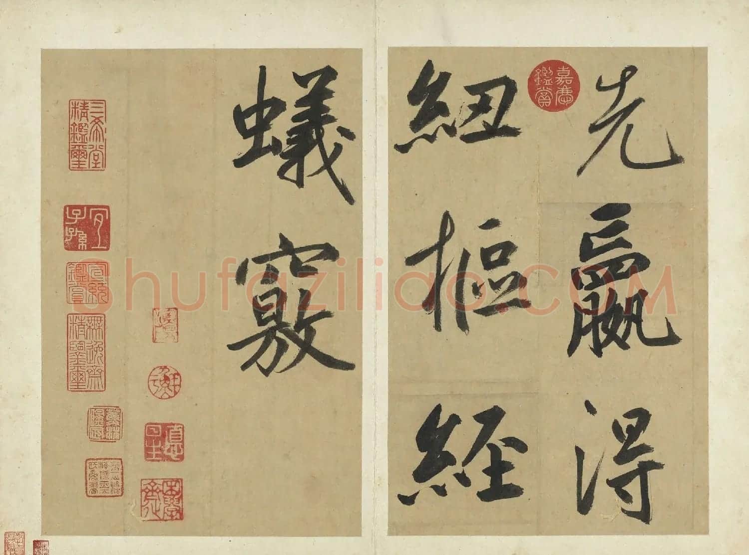 鲜于枢书法《麻徵君透光古镜歌》 | 毛笔书法作品