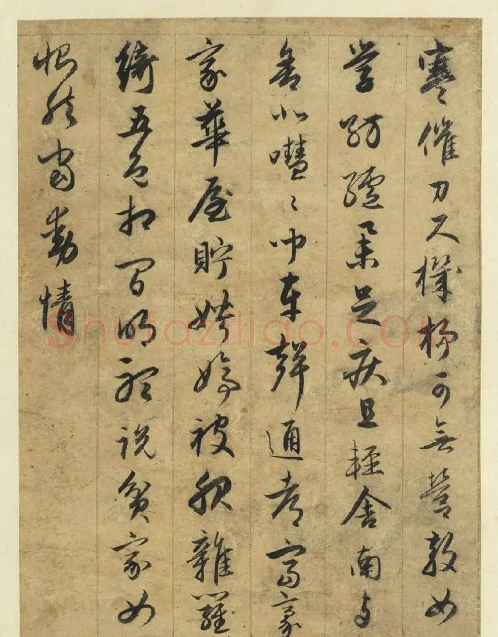 赵孟頫行草书《妇织图诗》册 | 名家书法作品精选