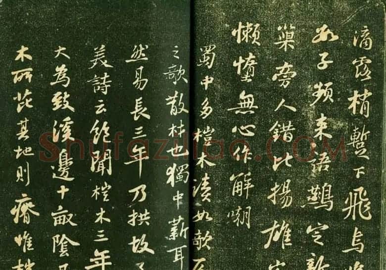 苏轼书法精品《三希堂法帖第十二册》 | 软笔书法作品