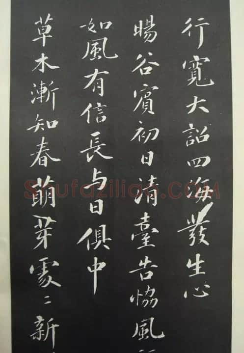 苏轼行书欣赏《春帖子词》 | 软笔书法作品