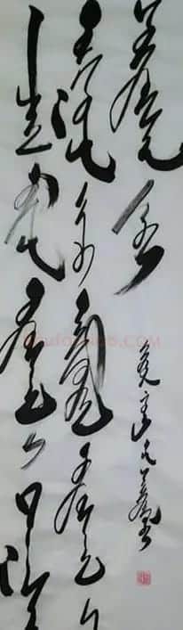 吴俊宏蒙古文书法作品 | 书法作品赏析