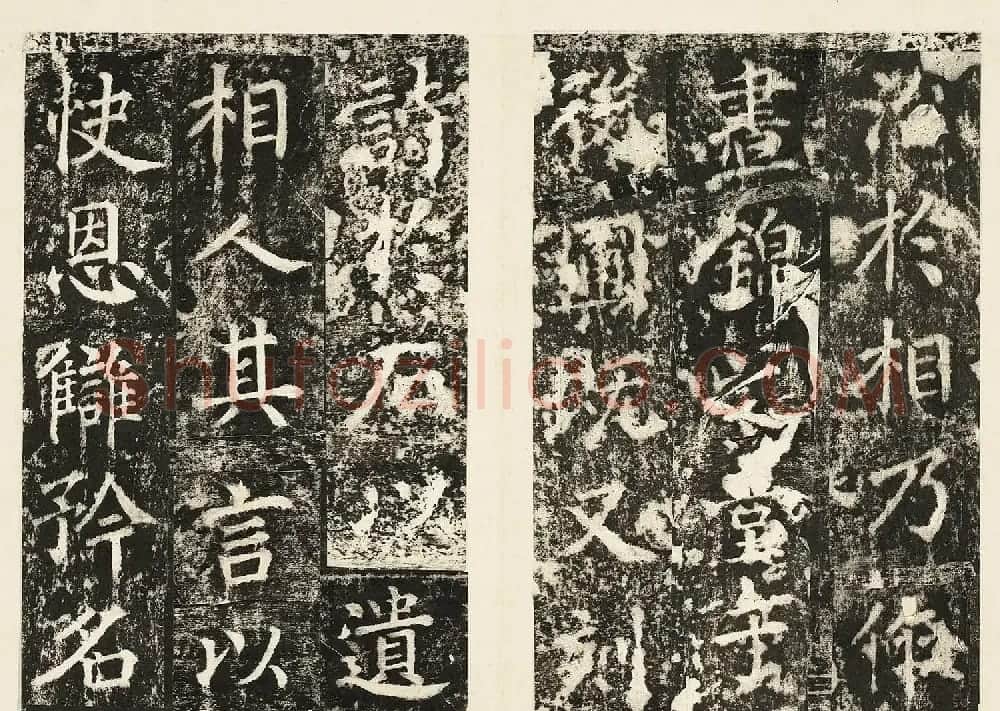 蔡襄楷书《昼锦堂记》墨拓本 | 软笔书法作品