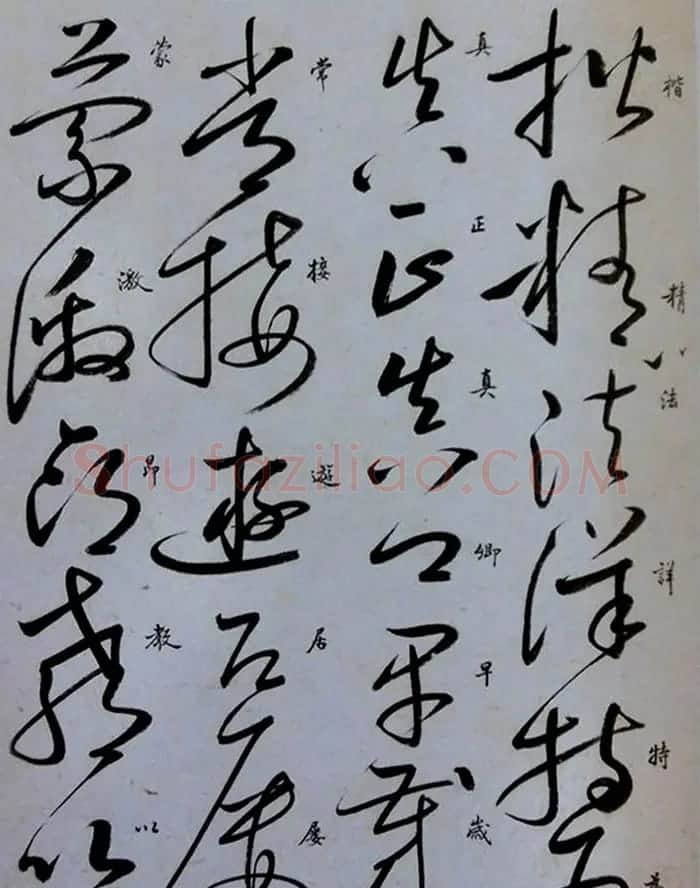 启功草书临唐怀素自叙帖 | 软笔草书字帖