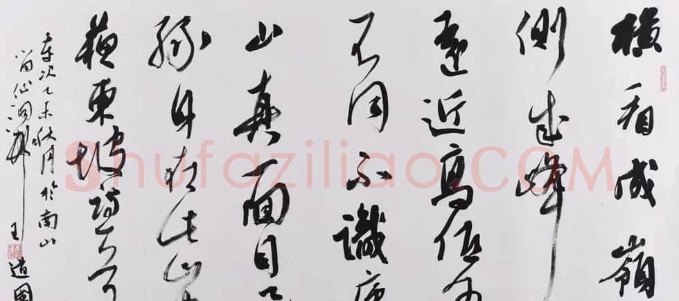 深圳航空飞行机长王道国书法作品欣赏 | 书法作品赏析