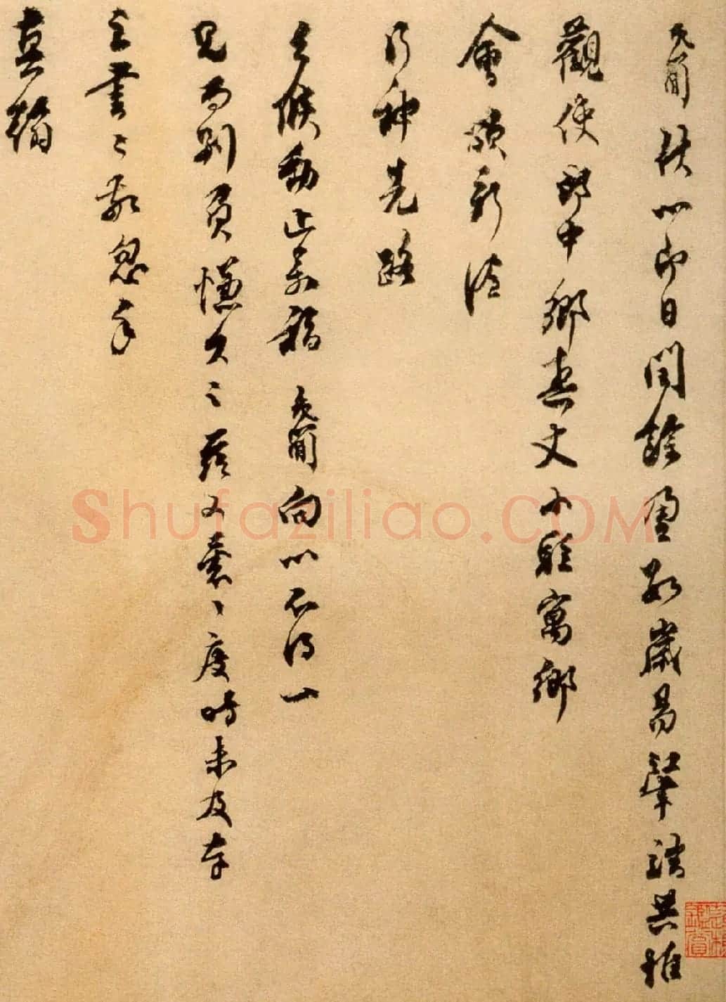 南宋乔行简书法真迹《邓使郎中帖》 | 名家书法作品精选