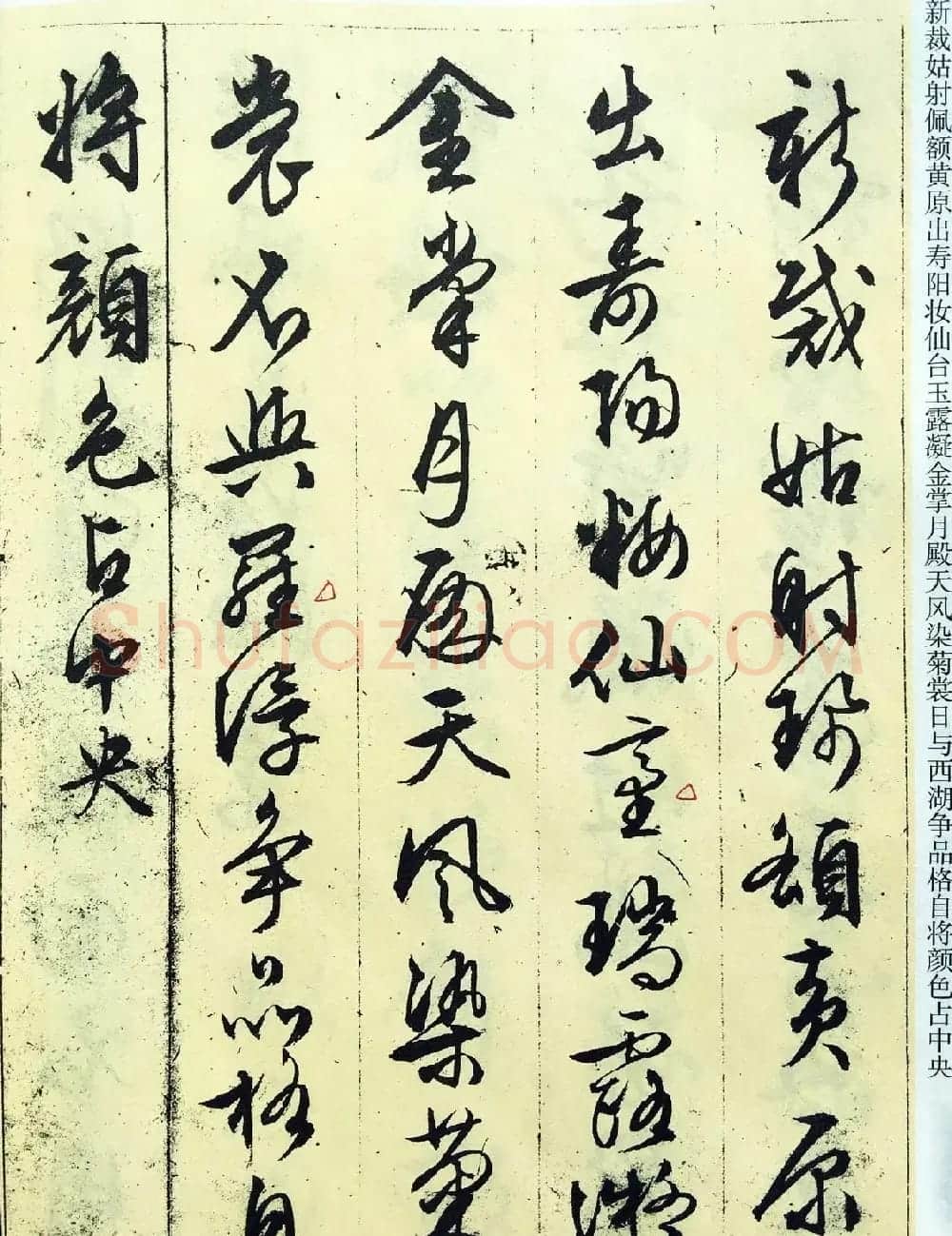 文徵明89岁墨宝《文征明书杂花诗十二首》 | 名家书法作品赏析