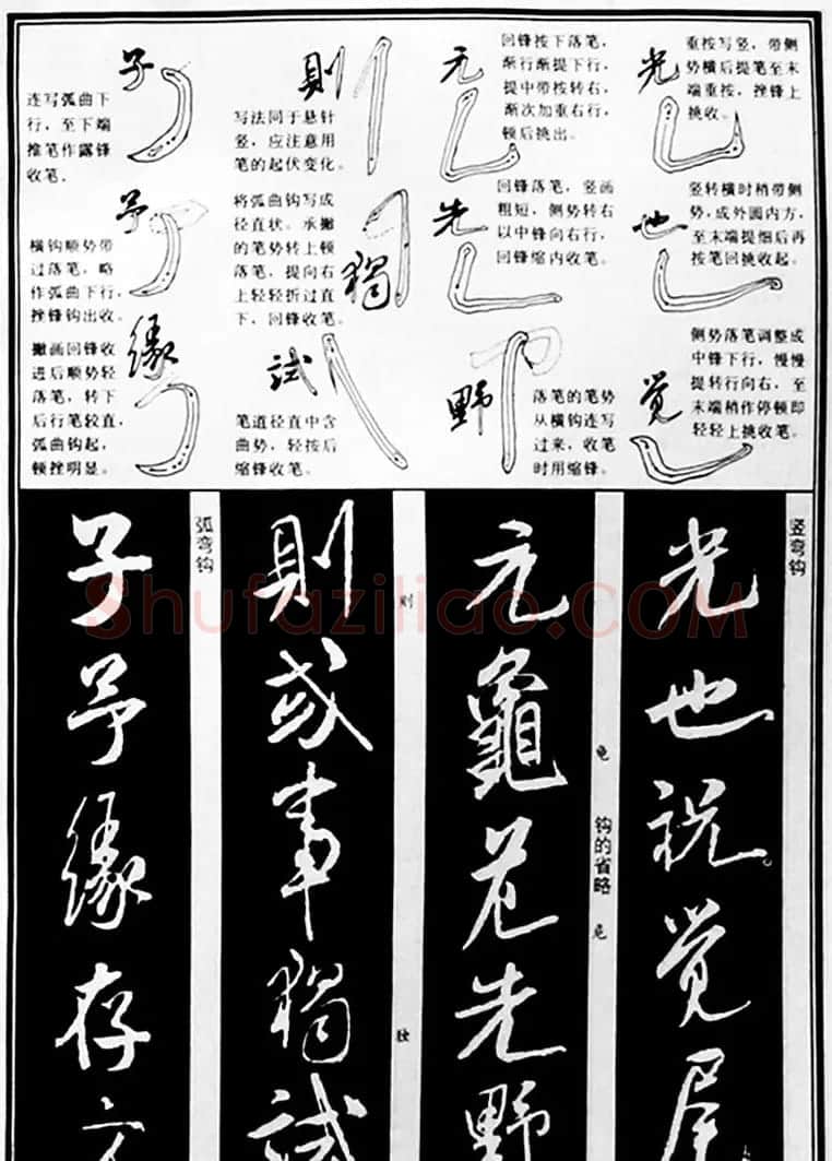 字帖教材《米芾行书笔法图解》 | 软笔行书字帖