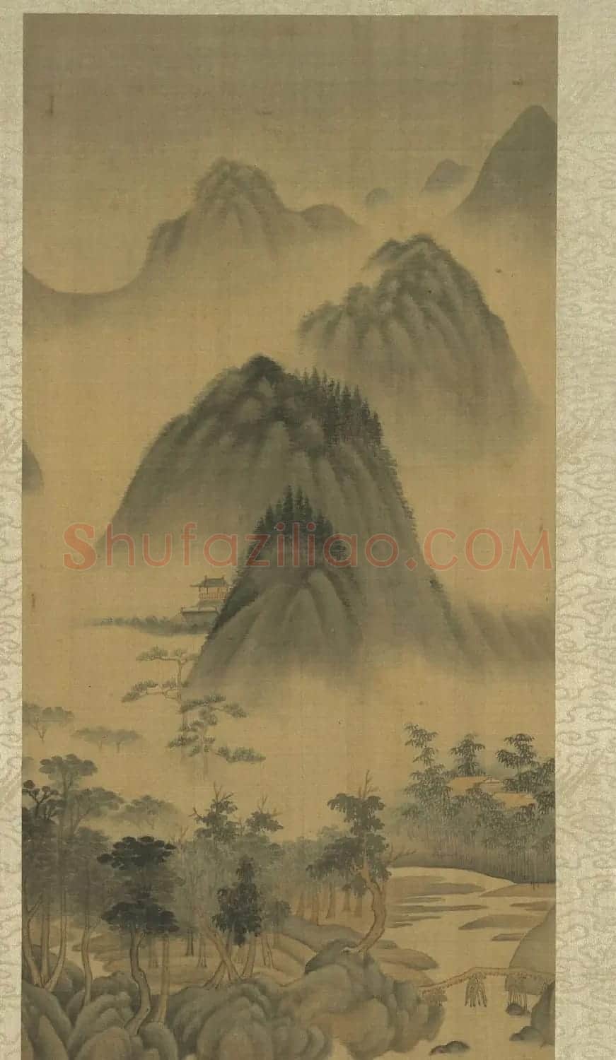 董其昌仿宋元人缩本画及跋册 | 传世书法作品精选