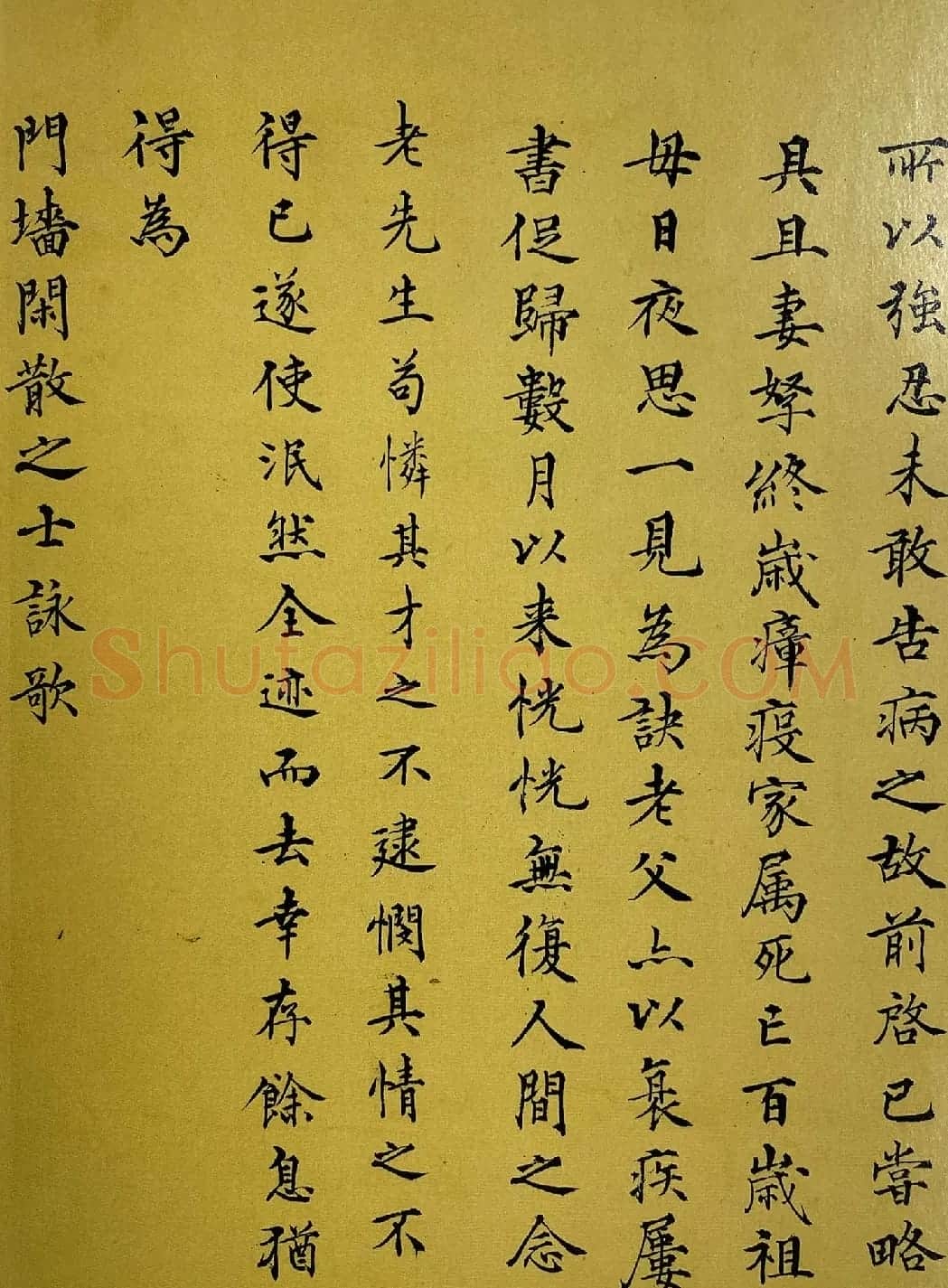 王守仁行书《与大元老砺斋老先生书》 | 书法名家作品欣赏