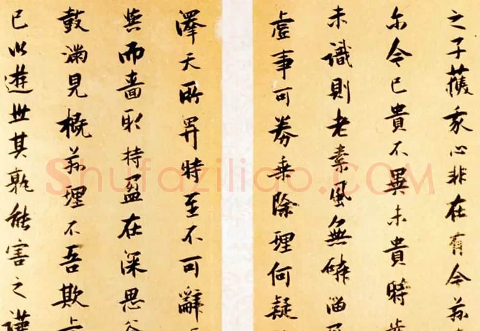 张瑞图行楷书法欣赏《送康侯杨外孙北上七篇》 | 名家书法作品精选