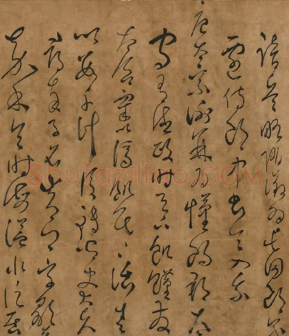 孙过庭草书《谢氏渊源脉派图序》 | 书法作品欣赏